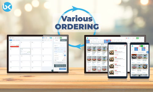 BrandK POS Feature - 1. Ordering System