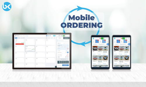 BrandK POS Feature - 3. Server Ordering System (Mobile Version)